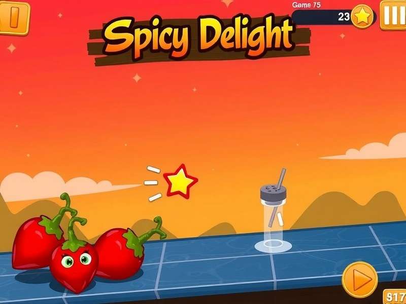 Spicy Delight Main Game Interface Spicy Delight Game Screenshot